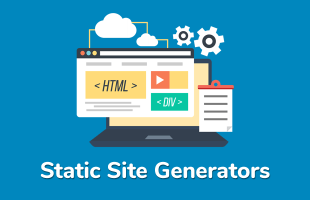 Picture describing the Static Site Generator Support feature